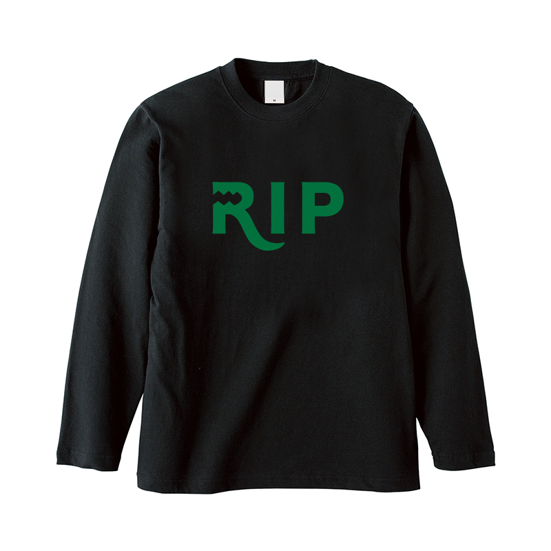 ロングスリーブTシャツ／恐竜 ティラノザウルス REX／アパレルブランドRIP（Rex In Peace）